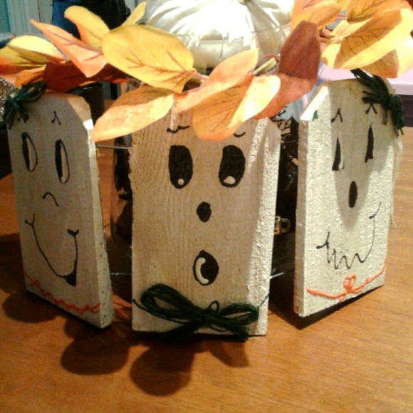 Hand Crafted BOO CREW Ghosts Hand Crafted Boutique FINAL SALE ITEM - Picture 1 of 6